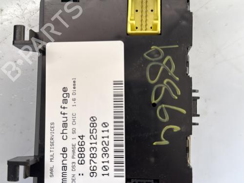 Climate control CITROËN DS3 (SA_) 1.6 HDi 90 | BP23798300I5 