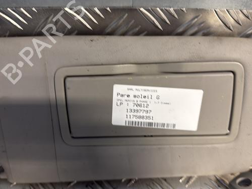 Left sun visor OPEL MERIVA B MPV (S10) 1.7 CDTI (75) | BP30755697I1 - Image 3