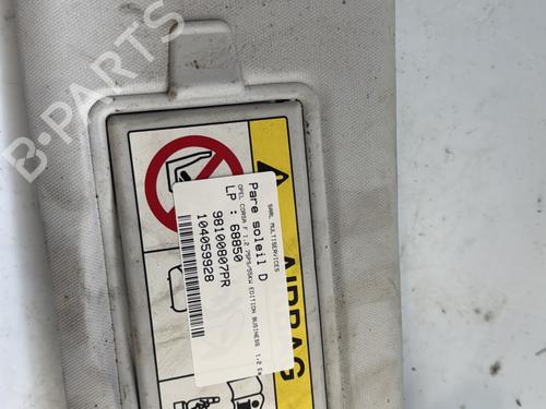 Used Right sun visor OPEL CORSA F (P2JO) 1.2 (68) (75 hp) 24800233