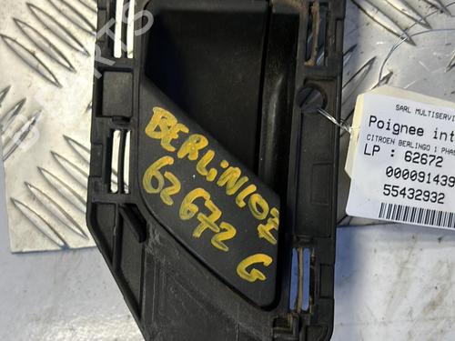 Højre fortil invendig håndtag CITROËN BERLINGO / BERLINGO FIRST Box Body/MPV (M_) 2.0 HDI 90 (MBRHY, MCRHY) (90 hp) 21355240
