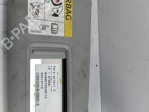 Used Right sun visor AUDI A3 (8V1, 8VK) 2.0 TDI quattro (184 hp) 21340064