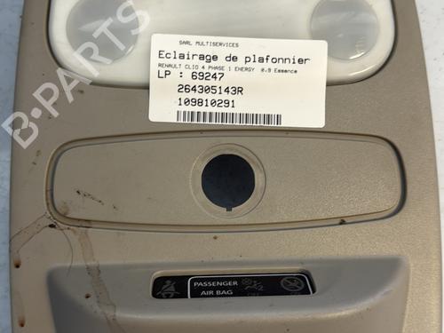 Interior roof light RENAULT CLIO IV (BH_) 0.9 TCe 90 (BHNF, BHMA, BHMH, BHJK, BHJR) | BP27650747I8 