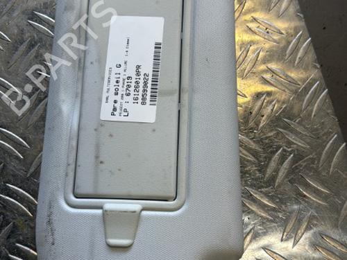 Used Left sun visor PEUGEOT 208 I (CA_, CC_) 1.6 HDi (114 hp) 21330474