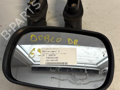 Used Right mirror FIAT DOBLO MPV (119_, 223_) 1.9 JTD (105 hp) 23434452