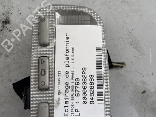 Kabinelys CITROËN BERLINGO MULTISPACE (B9) 1.6 HDi 110 (109 hp) 21339976
