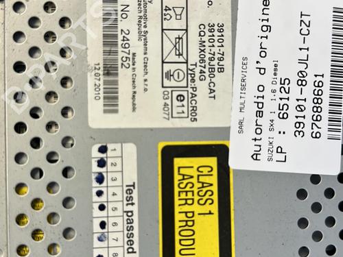 Used Radio SUZUKI SX4 (EY, GY) 1.6 DDIS (RW416D) (90 hp) 21332880