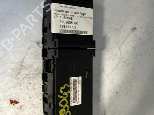 Climate control RENAULT MEGANE III Hatchback (BZ0/1_, B3_) 1.5 dCi (BZ09, BZ0D, BZ1W, BZ29, BZ14) | BP24408361I5 
