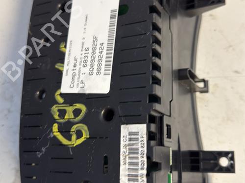 Instrument cluster VW POLO (9N_, 9A_) 1.4 TDI | BP22596605C47 