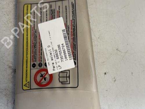 Used Right sun visor FIAT 500 C (312_) 1.3 D Multijet (312CXB1A) (75 hp) 23798004