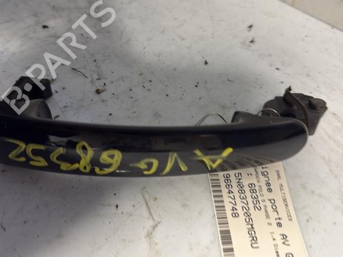 Front left exterior door handle VW POLO V (6R1, 6C1) 1.4 TDI | BP21680008C128 