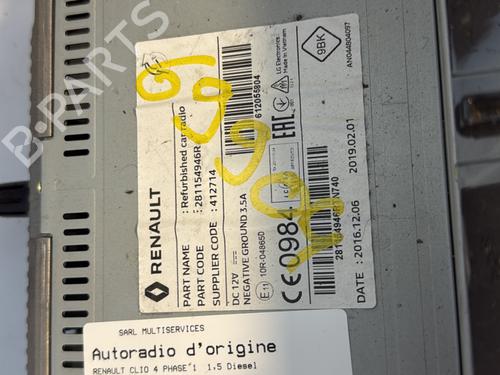 Radio RENAULT CLIO IV (BH_) 1.5 dCi 75 | BP27356866E6 