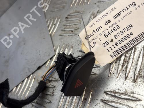 Used Warning switch RENAULT CLIO IV (BH_) 0.9 TCe 90 (BHNF, BHMA, BHMH, BHJK, BHJR) (90 hp) 28353938