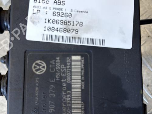 Used ABS pump AUDI A3 (8P1) 2.0 TFSI quattro (200 hp) 27276195