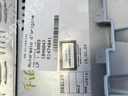 Radio FORD FIESTA VI (CB1, CCN) 1.6 Ti (120 hp) 21354221
