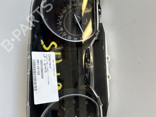Used Instrument cluster PEUGEOT 208 I (CA_, CC_) 1.6 HDi / BlueHDi 75 (75 hp) 21353954