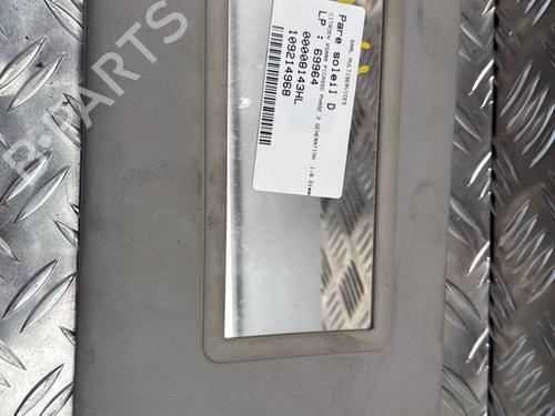 Right sun visor CITROËN XSARA PICASSO (N68) 1.6 HDi | BP27504244I2 