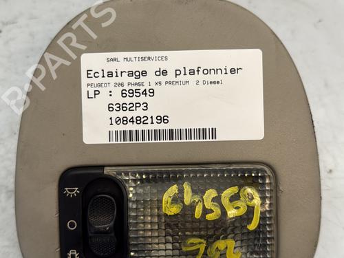 Innerbelysning PEUGEOT 206 Hatchback (2A/C) 2.0 HDI 90 | BP27284628I8 