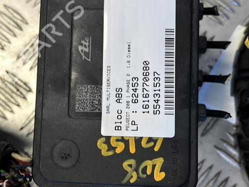 Used ABS pump PEUGEOT 208 I (CA_, CC_) 1.6 HDi / BlueHDi 75 (75 hp) 21355248