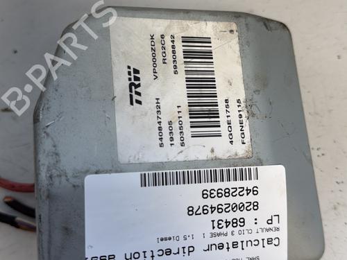Used Steering ECU RENAULT CLIO III (BR0/1, CR0/1) 1.5 dCi (BR17, CR17) (86 hp) 21340119