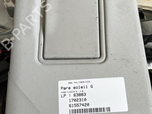 Used Left sun visor FORD FIESTA VI (CB1, CCN) 1.6 Ti (120 hp) 21346665