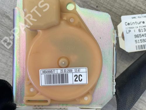 Used Rear right belt tensioner CITROËN C4 Picasso I MPV (UD_) 1.6 HDi (109 hp) 21350738