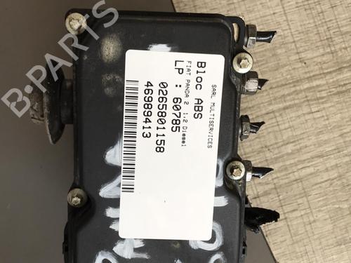 Used ABS pump FIAT PANDA (169_) 1.3 JTD Multijet 4x4 (169AXG1A, 169AXG2A) (75 hp) 21343735