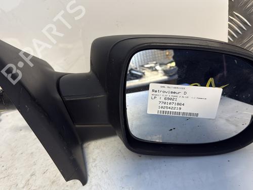 Used Right mirror RENAULT CLIO III (BR0/1, CR0/1) 1.2 16V (BR02, BR0J, BR11, CR02, CR0J, CR11) (75 hp) 24180752