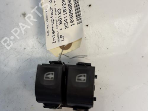 Used Left front window switch RENAULT CAPTUR I (J5_, H5_) 1.5 dCi 90 (J5N4, J5M5, J5MW, J5M6, J5AL, J5AJ) (90 hp) 24636142