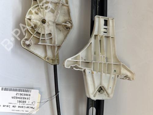 Used Rear right window mechanism VW GOLF V (1K1) 1.9 TDI (105 hp) 21329242