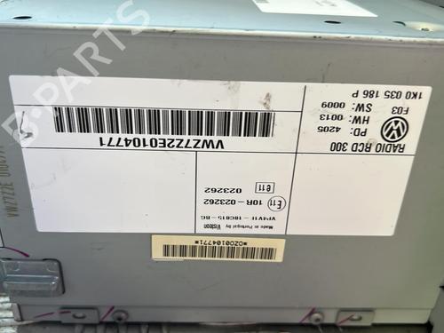 Radio VW GOLF V (1K1) 1.6 FSI | BP21356934E6 
