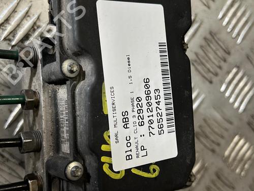 Used ABS pump RENAULT CLIO III (BR0/1, CR0/1) 1.5 dCi (BR17, CR17) (86 hp) 21331445
