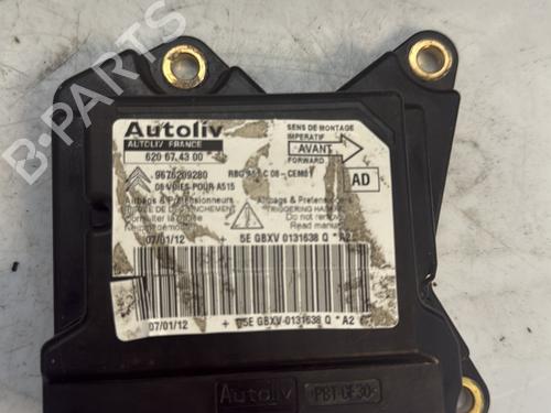 Kollisjonspute styreenhet CITROËN C3 II (SC_) 1.0 VTi 68 (68 hp) 27681874