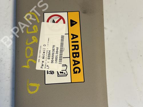 Used Right sun visor RENAULT CLIO IV (BH_) 1.5 dCi 75 (75 hp) 27354850