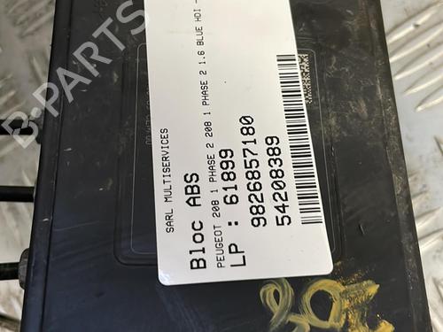 Used ABS pump PEUGEOT 208 I (CA_, CC_) 1.6 BlueHDi 100 (100 hp) 21350383