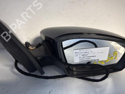 Right mirror VW POLO V (6R1, 6C1) 1.6 TDI | BP26003738C27 