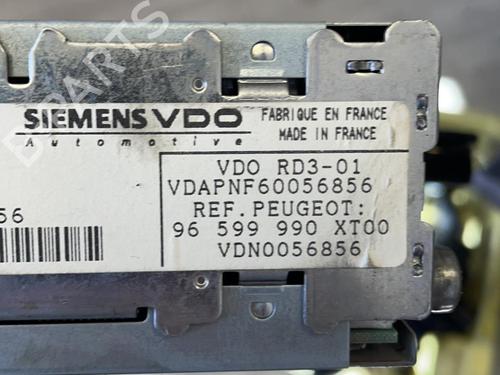 Radio PEUGEOT 206 Hatchback (2A/C) 1.4 HDi eco 70 | BP21359102E6 
