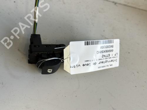 Used Right front window switch CITROËN BERLINGO Box Body/MPV (B9) 1.6 HDi 90 (90 hp) 21330056