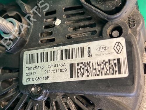 Alternator RENAULT CLIO IV (BH_) 1.5 dCi 75 | BP21357127M7 