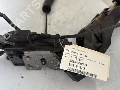 Used Rear left lock RENAULT SCÉNIC III (JZ0/1_) 1.5 dCi (106 hp) 24435636