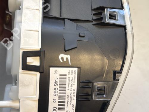 Instrument cluster PEUGEOT 208 I (CA_, CC_) 1.6 HDi / BlueHDi 75 | BP25866427C47 
