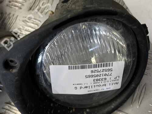 Used Left front fog light RENAULT CLIO II (BB_, CB_) 1.2 (BB0A, BB0F, BB10, BB1K, BB28, BB2D, BB2H, CB0A,... (58 hp) 21355157