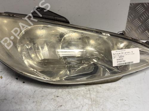 Right headlight PEUGEOT 206 Hatchback (2A/C) 2.0 HDI 90 | BP22200216C29 