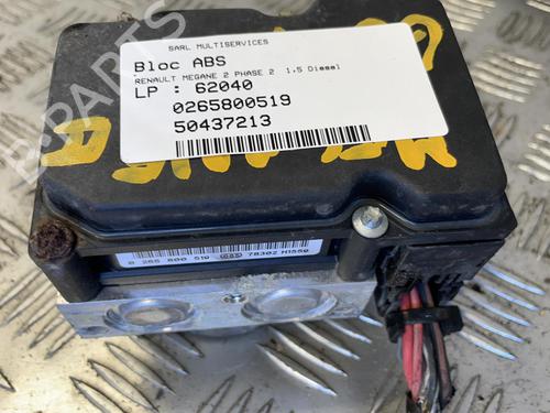 Used ABS pump RENAULT MEGANE II (BM0/1_, CM0/1_) 1.5 dCi (BM1F, CM1F) (86 hp) 21358725