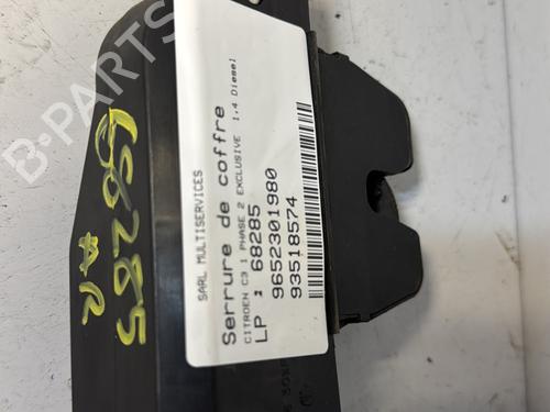 Used Tailgate lock CITROËN C3 I (FC_, FN_) 1.4 HDi (68 hp) 21353104