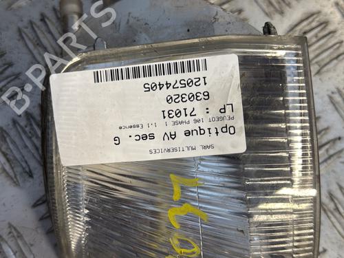 Blinklys foran venstre PEUGEOT 106 I (1A, 1C) 1.1 (60 hp) 32134449