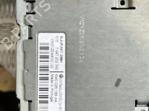 Used Radio VW POLO V (6R1, 6C1) 1.6 TDI (90 hp) 21356440