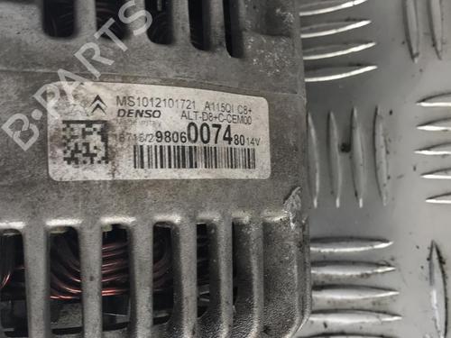 Generator CITROËN C3 II (SC_) 1.0 VTi 68 (68 hp) 21351349