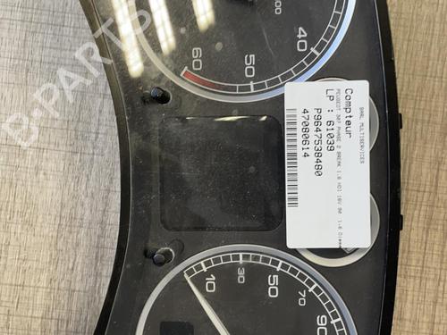 Used Instrument cluster PEUGEOT 307 Break (3E) 1.6 HDi (90 hp) 21359202