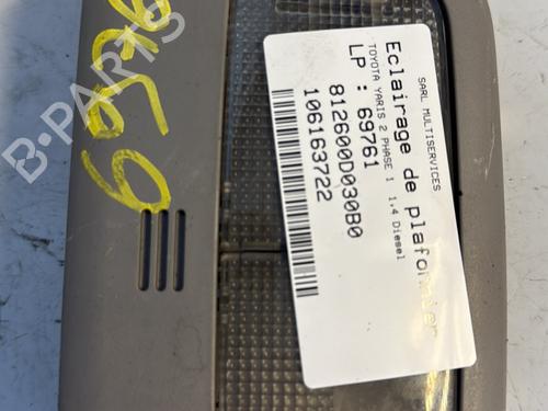 Innerbelysning TOYOTA YARIS (_P9_) 1.4 D-4D (NLP90_, NLP90R) (90 hp) 25932078