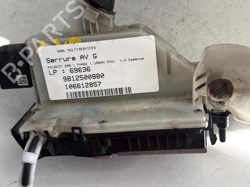 Front left lock PEUGEOT 208 I (CA_, CC_) 1.2 VTI 82 | BP26221437C98 
